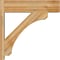 Ekena Millwork Legacy Block Rough Sawn Outlooker, Western Red Cedar, 8"W x 30"D x 30"H OUT08X30X30LEC05RWR - alternate 4